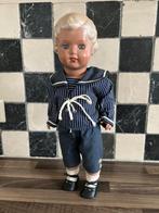 Vintage schildpadpop jongen matroos, Verzenden, Zo goed als nieuw, Mens