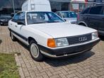AUDI 100 2.O BENZINE OLDTIMER !, Auto's, Stof, Wit, Bedrijf, ABS