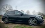 Mercedes c43 AMG, Auto's, Mercedes-Benz, Automaat, Zwart, Leder en Stof, Particulier