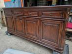 Eiken dressoir met vitrinekast, Antiek en Kunst, Antiek | Meubels | Kasten, Ophalen
