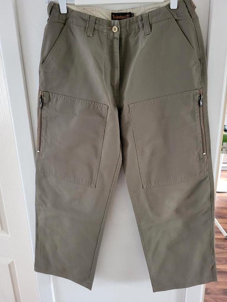 Timberland damesbroek – maat 40, Kleding | Dames, Broeken en Pantalons, Zo goed als nieuw, Maat 38/40 (M), Groen, Ophalen of Verzenden