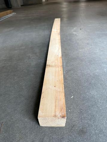6  Chevrons sapin 136x7x4,5, Enlèvement ou Envoi, Comme neuf