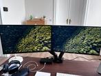 Dell p2421d + p2418d monitors, Ophalen, IPS, Zo goed als nieuw, Dell