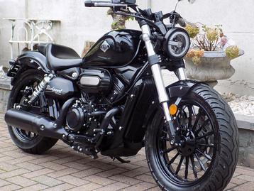 Archive chopper 125cc black-pearl V twin motor tweedehands beschikbaar voor biedingen