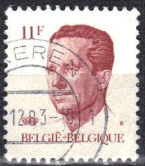 Belgie 1983 - Yvert/OBP 2085 - Koning Boudewijn - 11 F. (ST), Timbres & Monnaies, Timbres | Europe | Belgique, Affranchi, Envoi