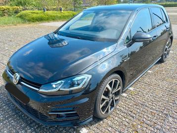Vw Golf 7,5 facelift 1.5 Tsi 150 pk Dsg7 R-line Full LED, Autos, Achat, Carnet d'entretien, Alcantara, Noir