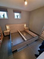 Bed , nachtkastjes en commode, Huis en Inrichting, Slaapkamer | Bedden, Ophalen, Gebruikt
