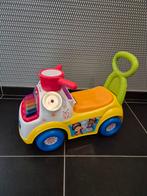 Fisher Price Little People Music Parade Loopauto geel, Enlèvement, Comme neuf, Voiture ou Véhicule, Sonore