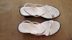Witte sandalen, Sege, Wit, Zo goed als nieuw, Sandalen of Muiltjes