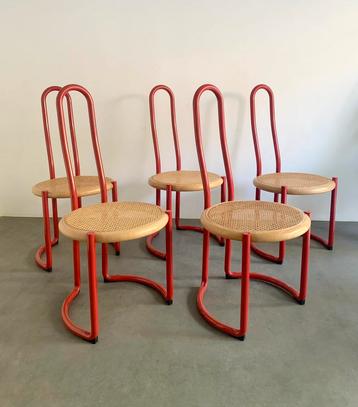 5 chaises Tito Agnoli, Enlèvement, Bois