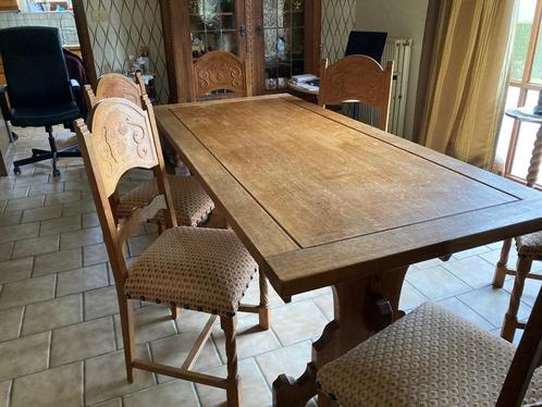 Volledige eetkamer, Huis en Inrichting, Complete eetkamers, Zo goed als nieuw, 8 stoelen of meer, Ophalen