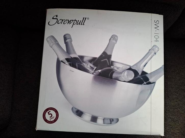 Screwpull champagne-emmer, Huis en Inrichting, Emmers, Ophalen