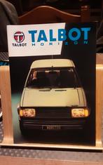 Talbot horizon brochure, Ophalen of Verzenden, Zo goed als nieuw