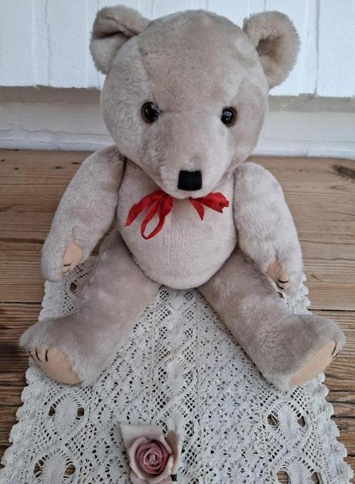 Vintage teddybeer, Antiek en Kunst, Curiosa en Brocante, Ophalen of Verzenden