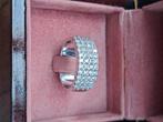 ZEER MOOIE 18K WITGOUDEN RING MET BRILJANTEN, Handtassen en Accessoires, Ringen, 19 tot 20, Wit, Ophalen of Verzenden, Zo goed als nieuw