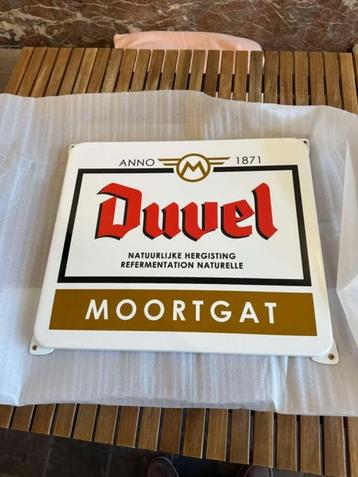 Assiette émaillée Devil Moortgat, Enlèvement ou Envoi, Neuf, Panneau, Plaque ou Plaquette publicitaire, Duvel