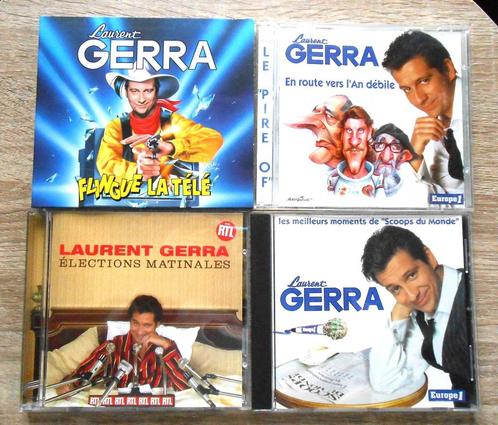 Laurent Gerra, 1,50€ pièce , les 4 pour 4€, CD & DVD, CD | Francophone, Envoi