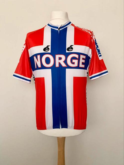 Norway 2010 UCI Road World Championships Thor Hushovd shirt, Sports & Fitness, Cyclisme, Utilisé, Vêtements