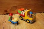 Playmobil 123 set nr 6960 + 6961 Kipwagen en werker, Kinderen en Baby's, Speelgoed | Playmobil, Ophalen of Verzenden, Gebruikt