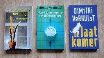 Dimitri Verhulst : 3 boeken beschikbaar voor biedingen