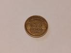 Munt Frankrijk Morlon 50 centimes 1933, Frankrijk, Ophalen of Verzenden, Losse munt