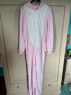Pyjama onesie jumpsuit licorne rose XS, Porté