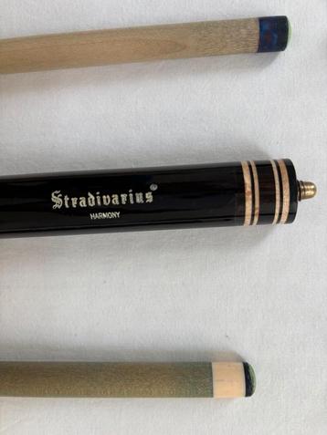Stradivarius biljartkeu beschikbaar voor biedingen