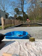 Complete set houten hekwerk – ideaal als veilige omheining., Tuin en Terras, Ophalen, Met poort, Gebruikt, Tuinhek