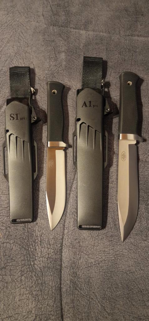 Falkniven s1 pro en a1 pro, Verzamelen, Militaria | Algemeen, Ophalen of Verzenden