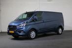 Ford Transit Custom 2.0 TDci 170pk L2 H1 Limited Airco Camer, Auto's, Bestelwagens en Lichte vracht, 197 g/km, Blauw, Ford, Te koop