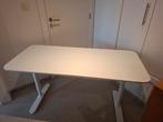 witte bureautafel, Huis en Inrichting, Bureaus, Ophalen, Zo goed als nieuw