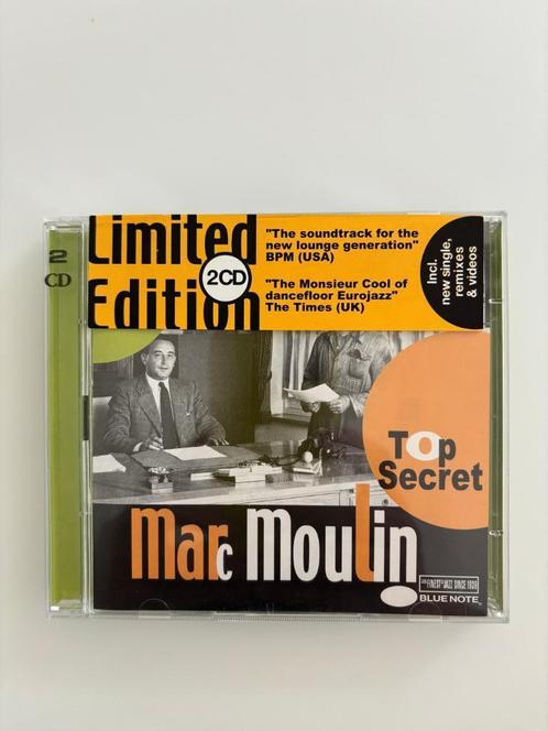 2 x CD  Marc Moulin ‎– Top Secret Limited Edition 2002, CD & DVD, CD | Dance & House, Comme neuf, Jazz-Dance et Acid Jazz, Enlèvement ou Envoi