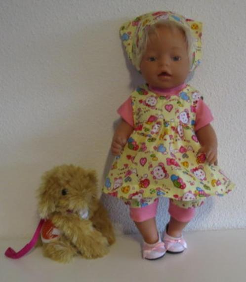 poppenkleertjes  voor babypop born 43cm  (babydoll setje ), Kinderen en Baby's, Speelgoed | Poppen, Nieuw, Babypop, Ophalen of Verzenden