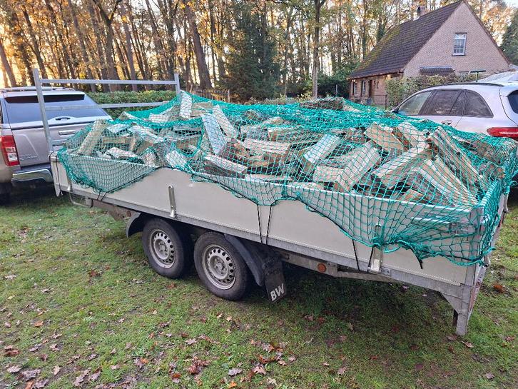 brandhout stook klaar den spar, Tuin en Terras, Brandhout, Stammen, Ophalen