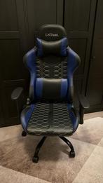 Trust GXT Gaming Stoel Blauw, Ophalen, Gaming bureaustoel, Blauw, Zo goed als nieuw