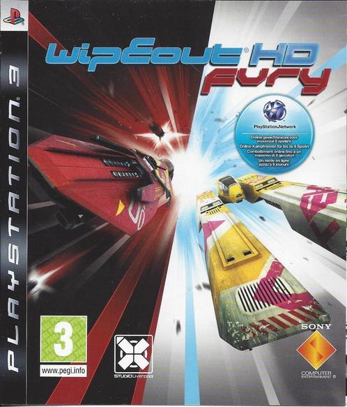 WipEout HD Fury, Consoles de jeu & Jeux vidéo, Jeux | Sony PlayStation 3, Comme neuf, Autres genres, 1 joueur, À partir de 3 ans