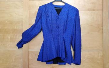 Blouse en SOIE vintage  T 36, Enlèvement ou Envoi, Comme neuf, Taille 36 (S)