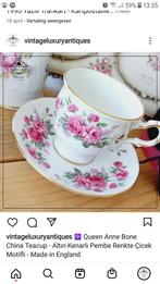 Queen Anne thee kopje, Antiek en Kunst, Antiek | Servies los, Ophalen of Verzenden