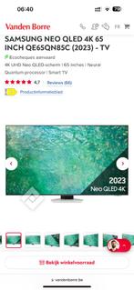 Samsung QLED NEO 4K 65 INCH QE65QN85C, QLED, 120 Hz, Comme neuf, Enlèvement