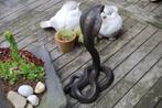 PRACHTIGE BRONZEN COBRA-SLANG, Antiek en Kunst, Ophalen of Verzenden, Brons
