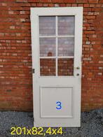 Volhouten binnendeuren, Doe-het-zelf en Bouw, Ophalen, Gebruikt, Minder dan 80 cm, Binnendeur