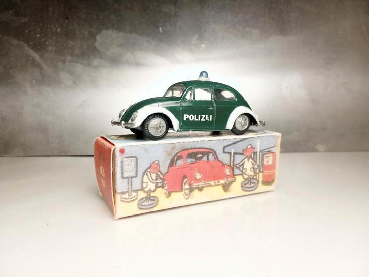Tekno VW #819 "Polizei" – In perfecte staat – Reprobox, Antiek en Kunst, Antiek | Speelgoed, Ophalen of Verzenden