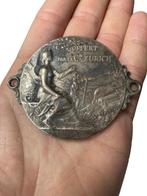 Médaille Zurich Assurance F. Plasserre Cuivre argenté, Autres matériaux, Enlèvement ou Envoi
