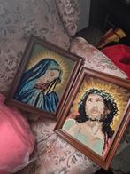 Vintage religieuze borduurwerken, Ophalen