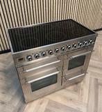 Prachtige Boretti/ Britannia Keramisch 100cm + Pizzaoven, Hete lucht, 60 cm of meer, Keramisch, Energieklasse A of zuiniger