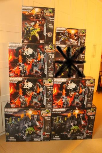 Leuk lot van 6 stuks + 1 gratis : Dino Rise Playmobil MISB beschikbaar voor biedingen