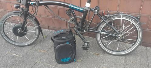 Brompton electrisch 6v black, Fietsen en Brommers, Elektrische fietsen, Zo goed als nieuw, Ophalen