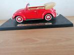 Mooie volkswagen cabrio, jaar 1958. Schaal 1/18, Ophalen of Verzenden, Zo goed als nieuw, Auto, Overige merken