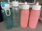 mepal drinkfles drinkbus 2xroze en 1xblauw Goede staat, Enlèvement ou Envoi, Comme neuf