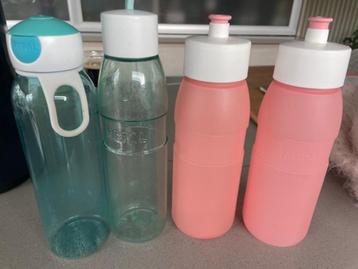 mepal drinkfles drinkbus 2xroze en 1xblauw Goede staat beschikbaar voor biedingen